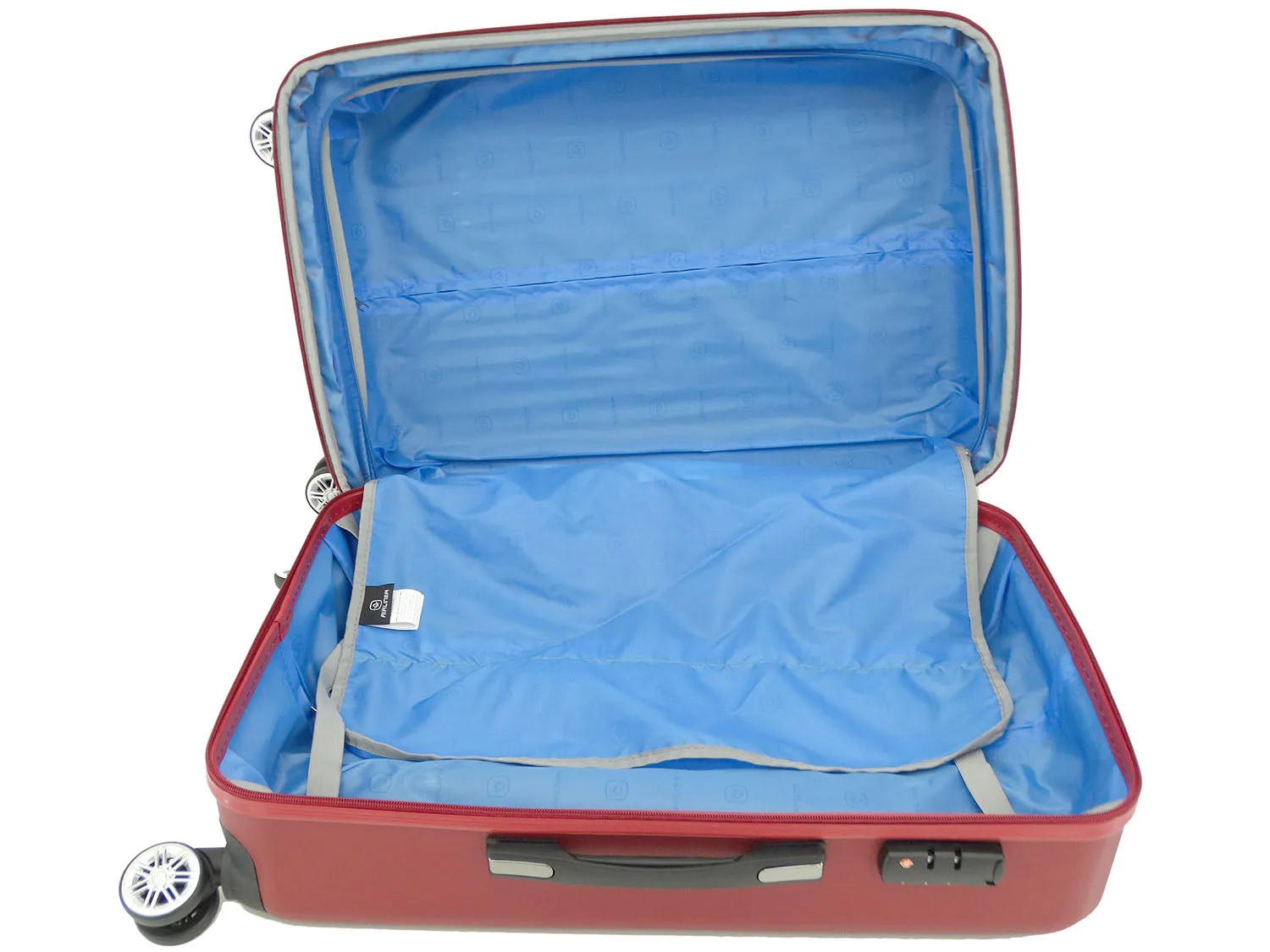 1728BG2, Airliner- Suitcase Small 21" (Burgundy)
