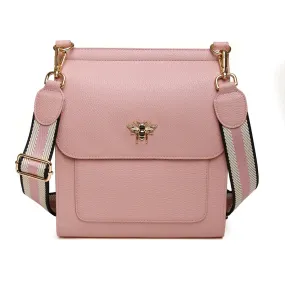 Alice Wheeler Pink Large Bloomsbury Cross Body Bag