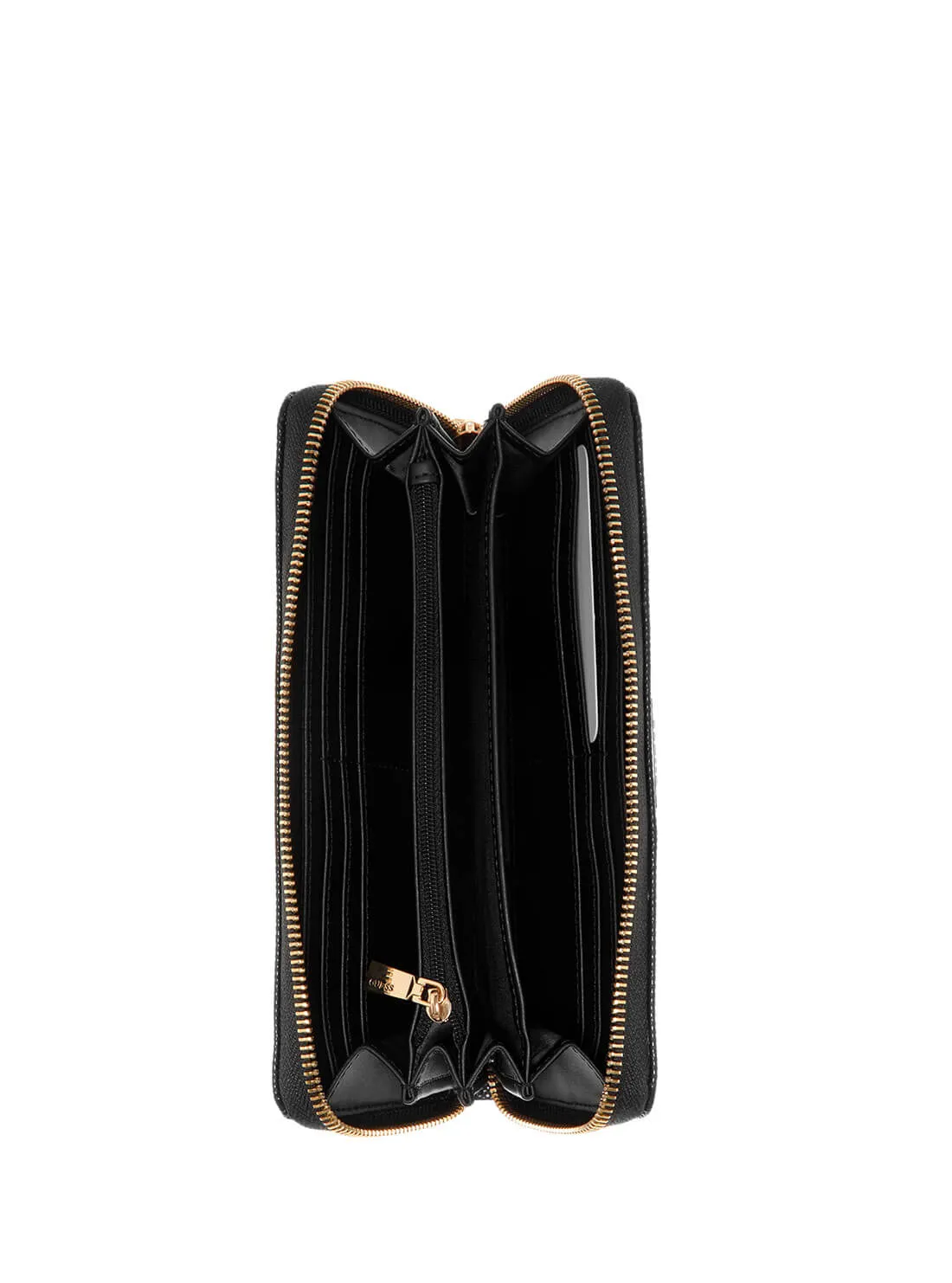 Black Laurel Large Wallet
