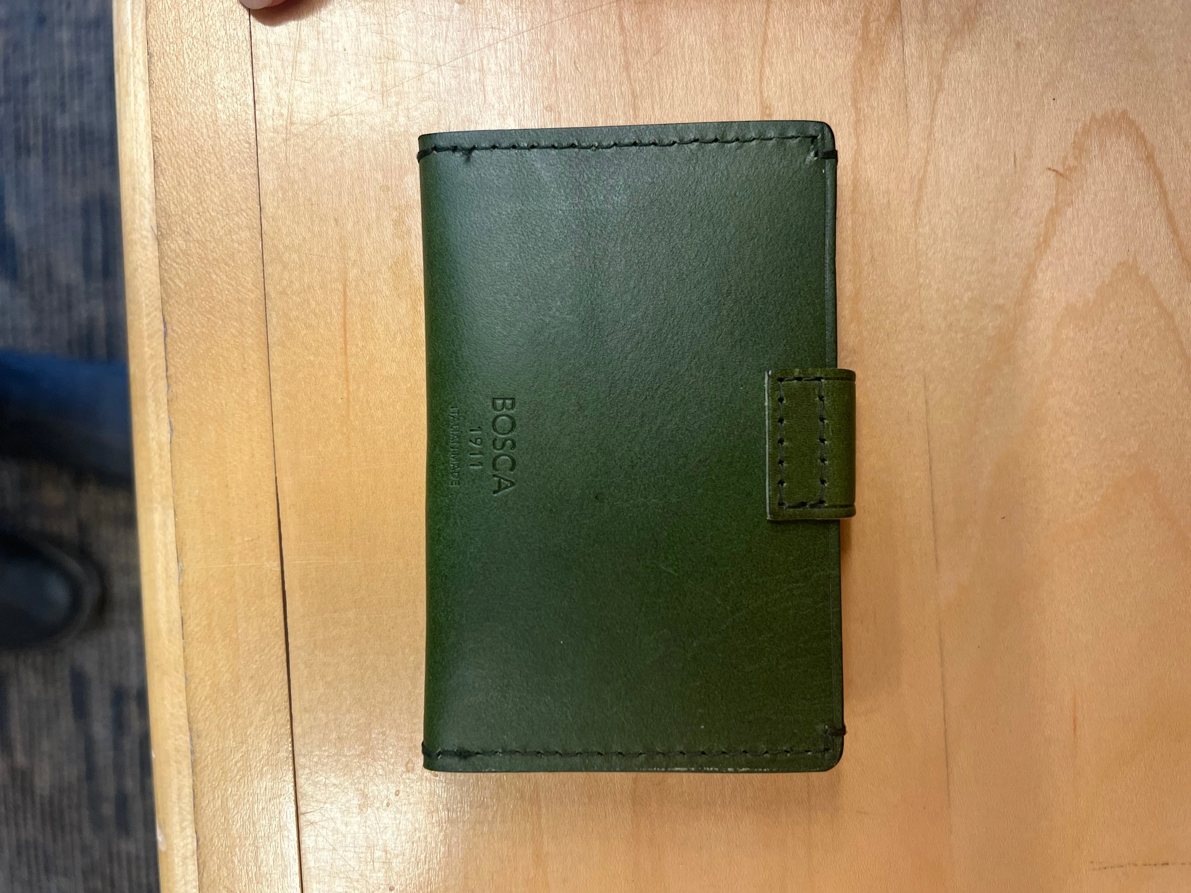 Bosca ITALO Tuck Tab Card Case Wallet