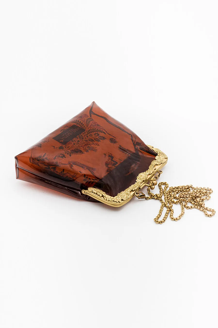 Brown Buni Clutch & Pouch Set