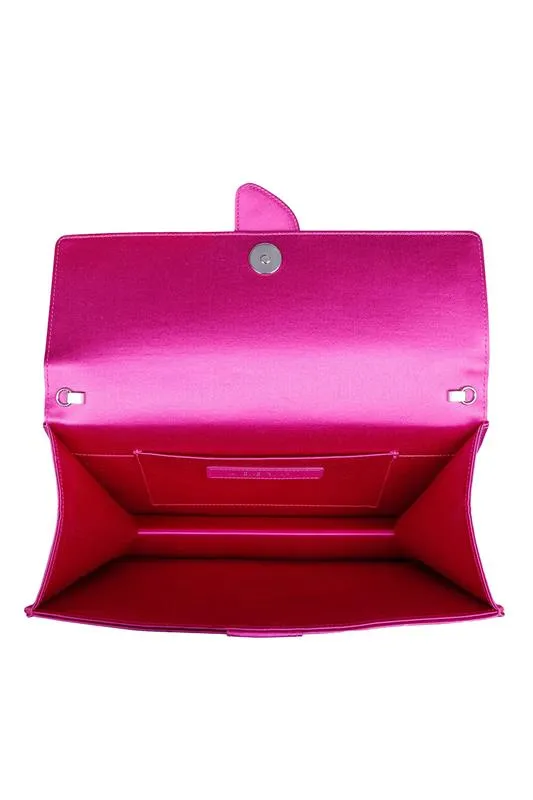 Capri Clutch - Bright Purple