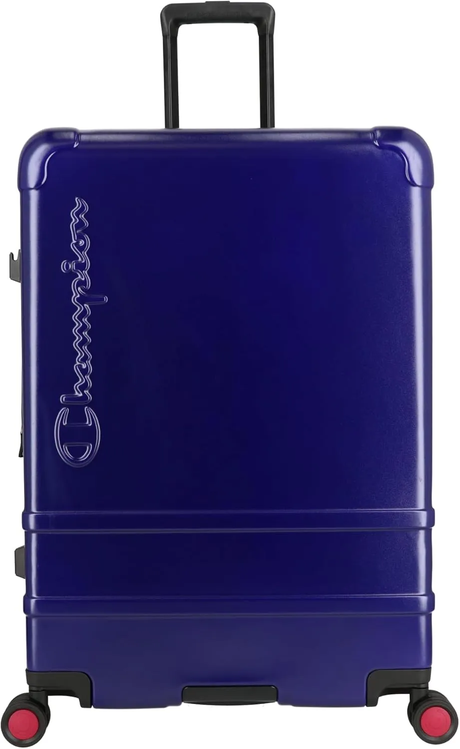 Champion 21 Hardshell Suitcase with Cup Holder & 8 Spinner Wheels - Expandable Carry-On & Checked Luggage - Durable ABS Material - Travel Bags for Men & Women - With TSA Lock -Astral