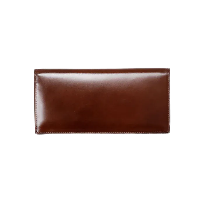 Cordovan Coin Pocket Long Wallet