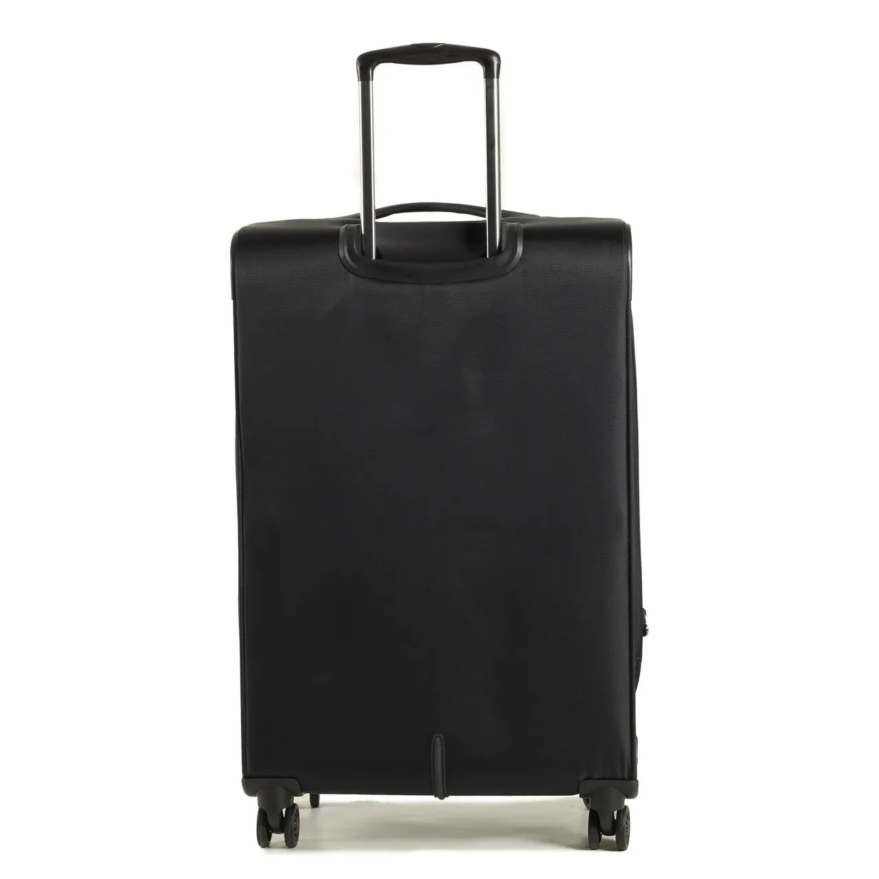 DELUXE-Lite 4 Wheel Expandable Medium Suitcase 72cm - Black