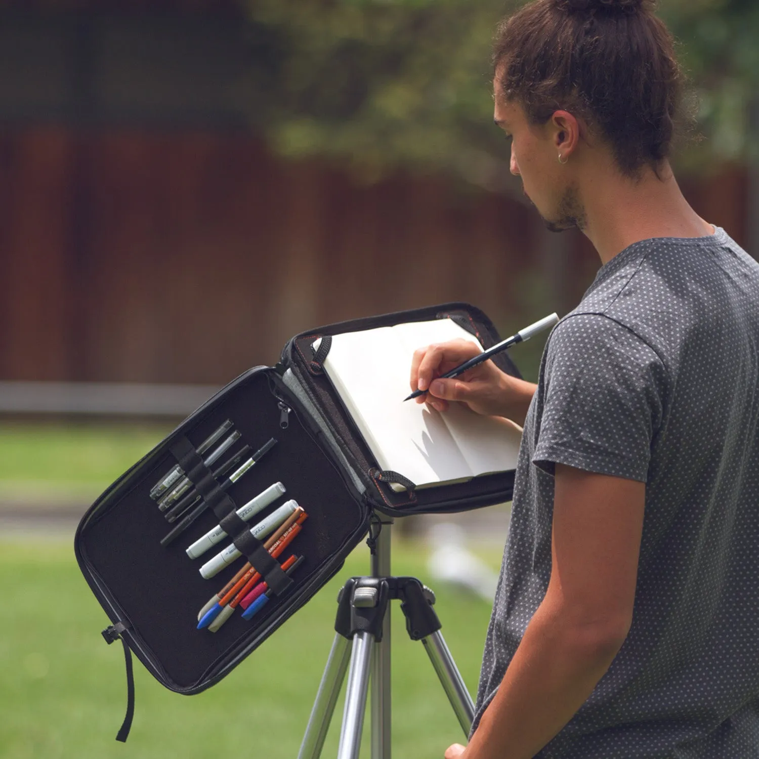 Etchr Lab Slate Satchel
