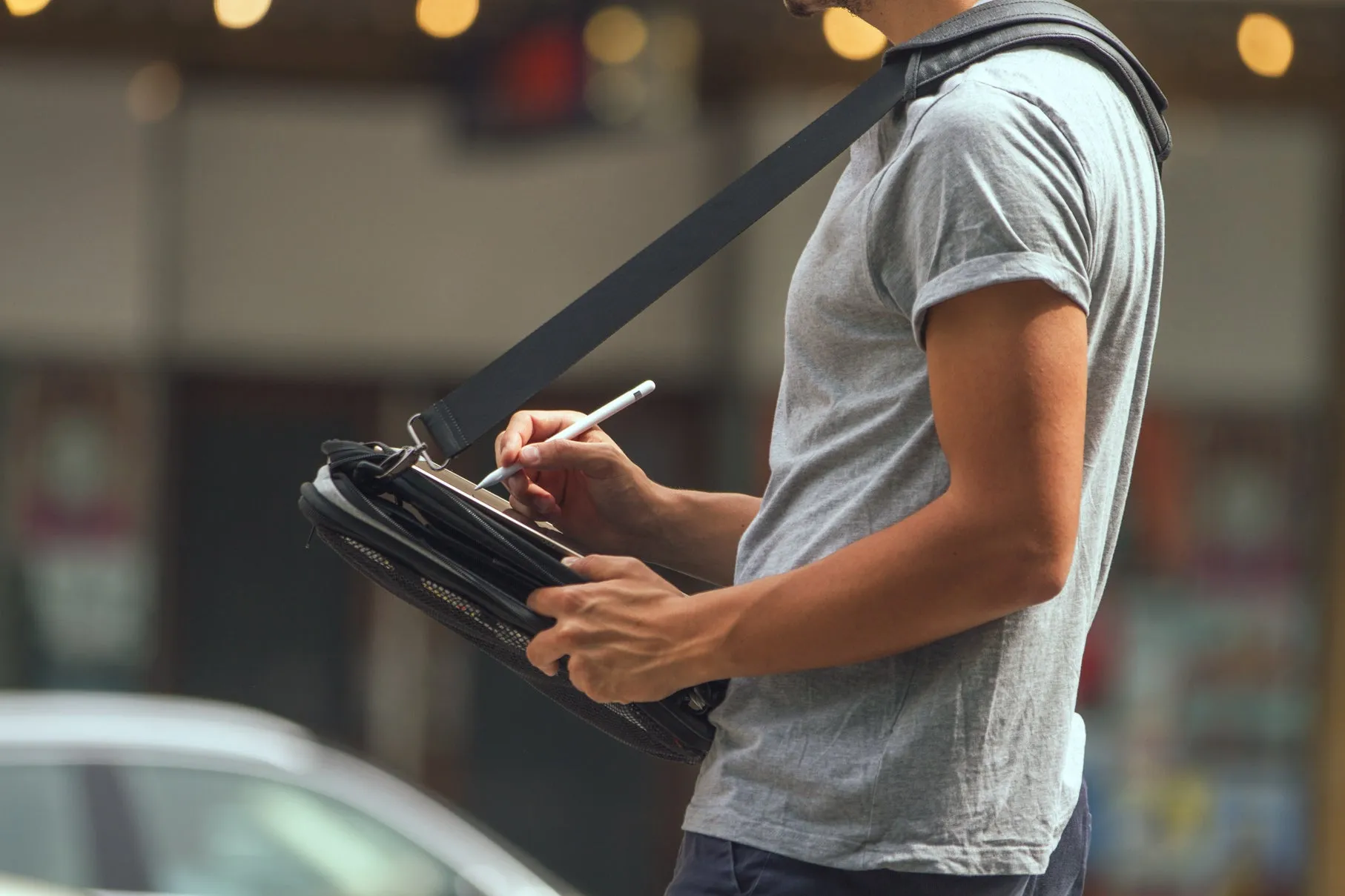 Etchr Lab Slate Satchel