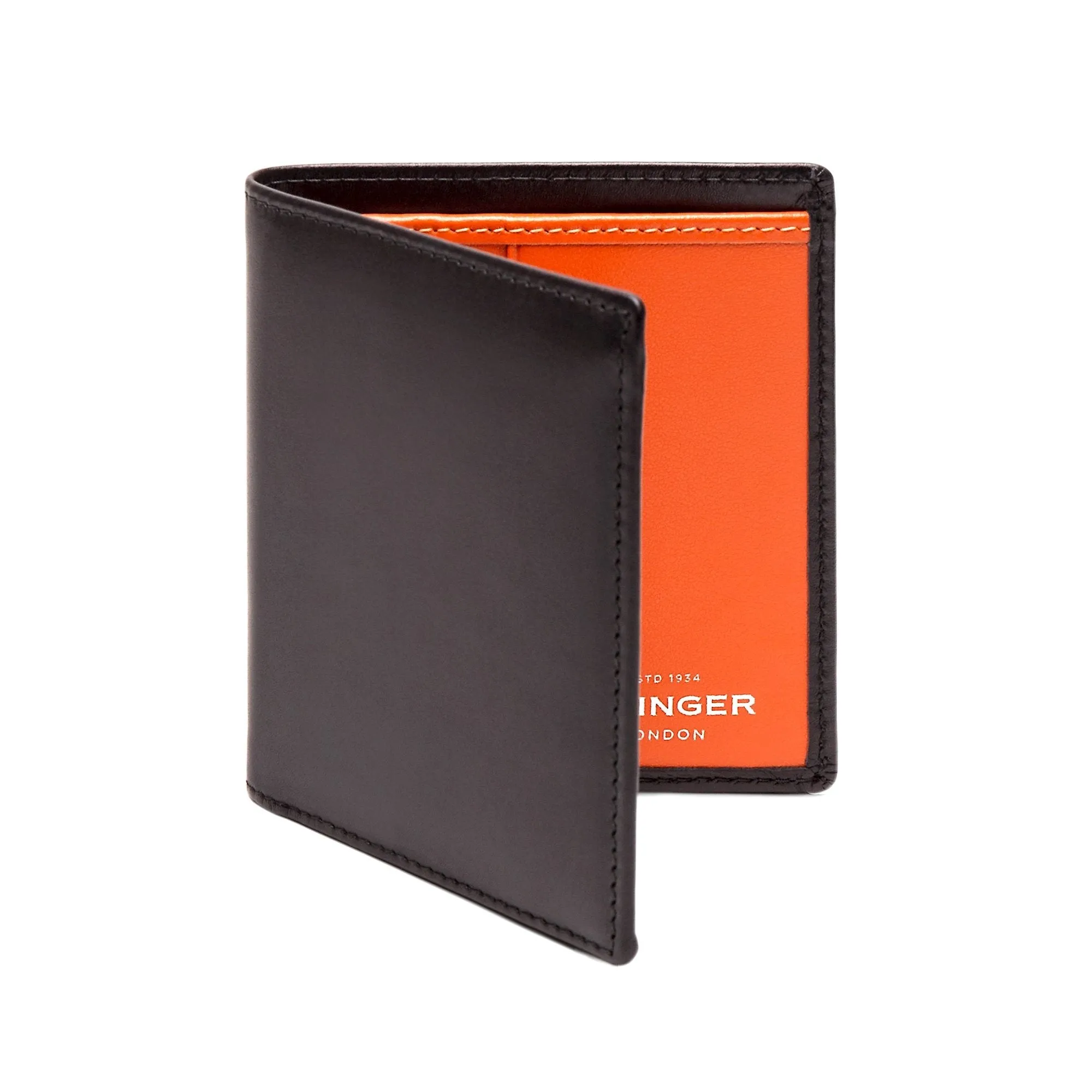 Ettinger Sterling Mini Leather Wallet with 6 Credit Card Slots