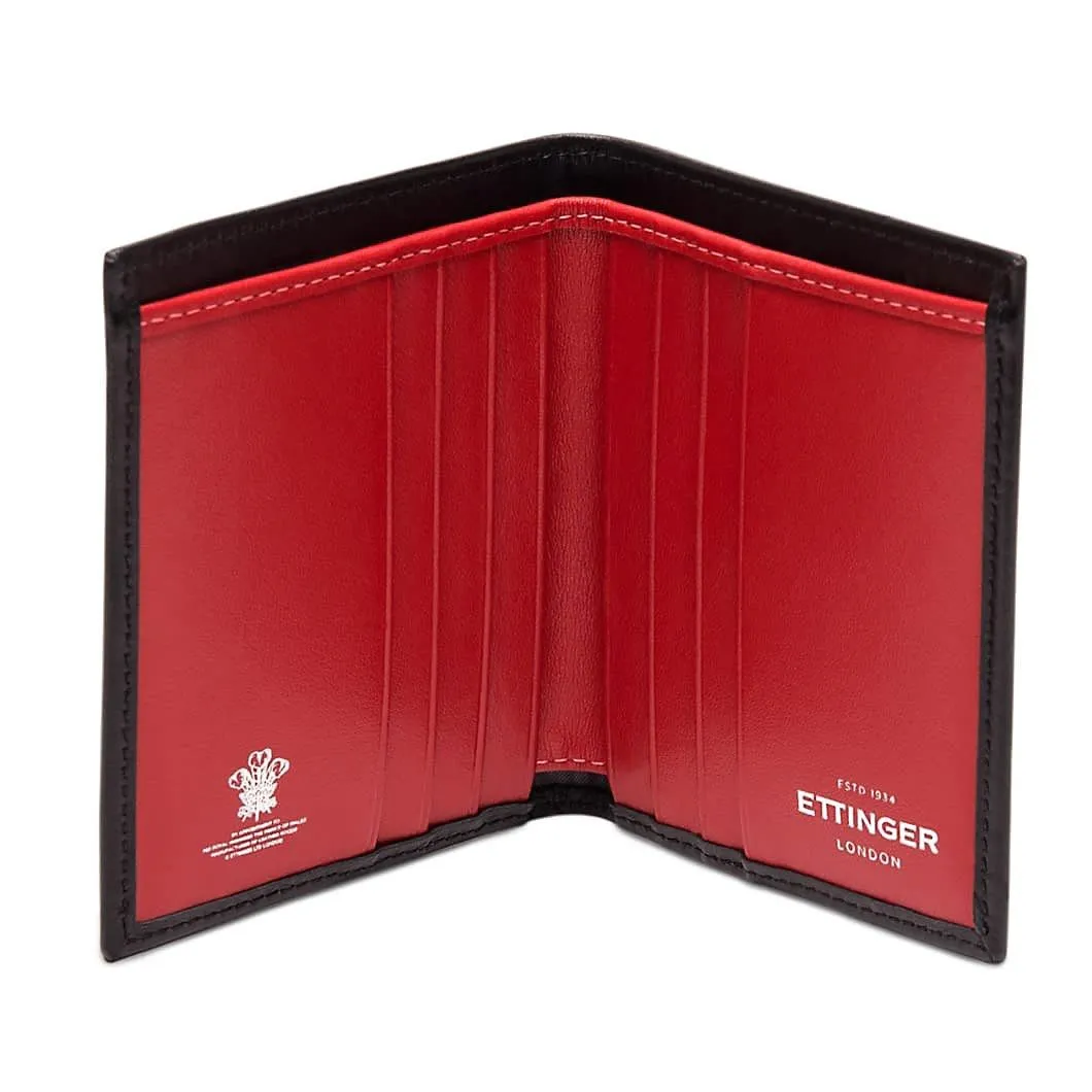 Ettinger Sterling Mini Leather Wallet with 6 Credit Card Slots