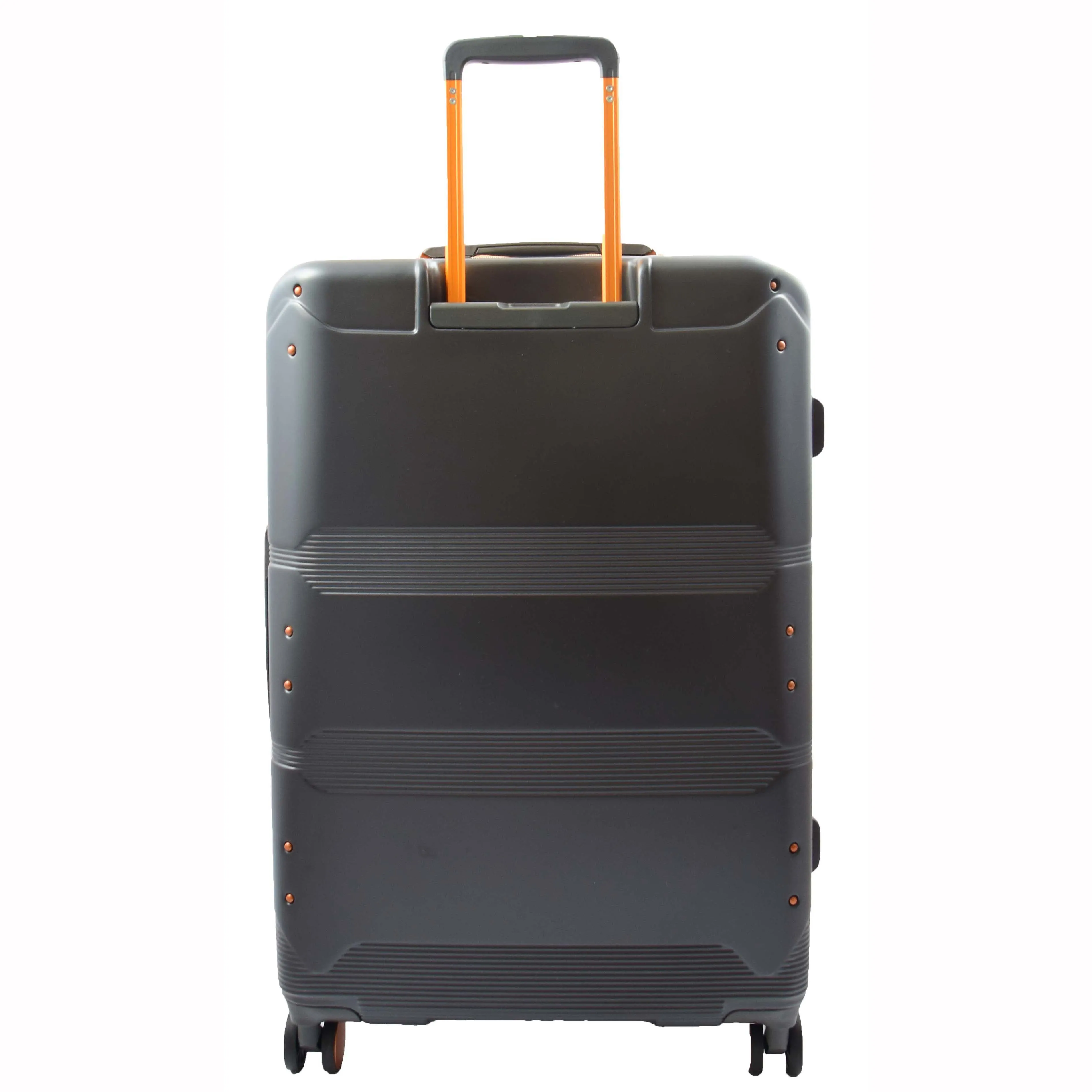 Expandable 8 Wheeled Travel Luggage Florence Charcoal