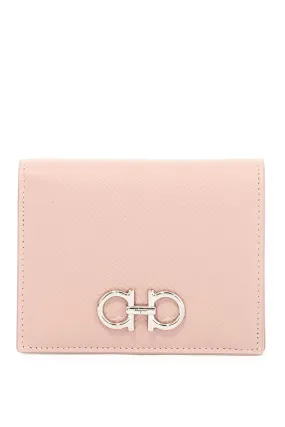 FERRAGAMO compact gancini wallet
