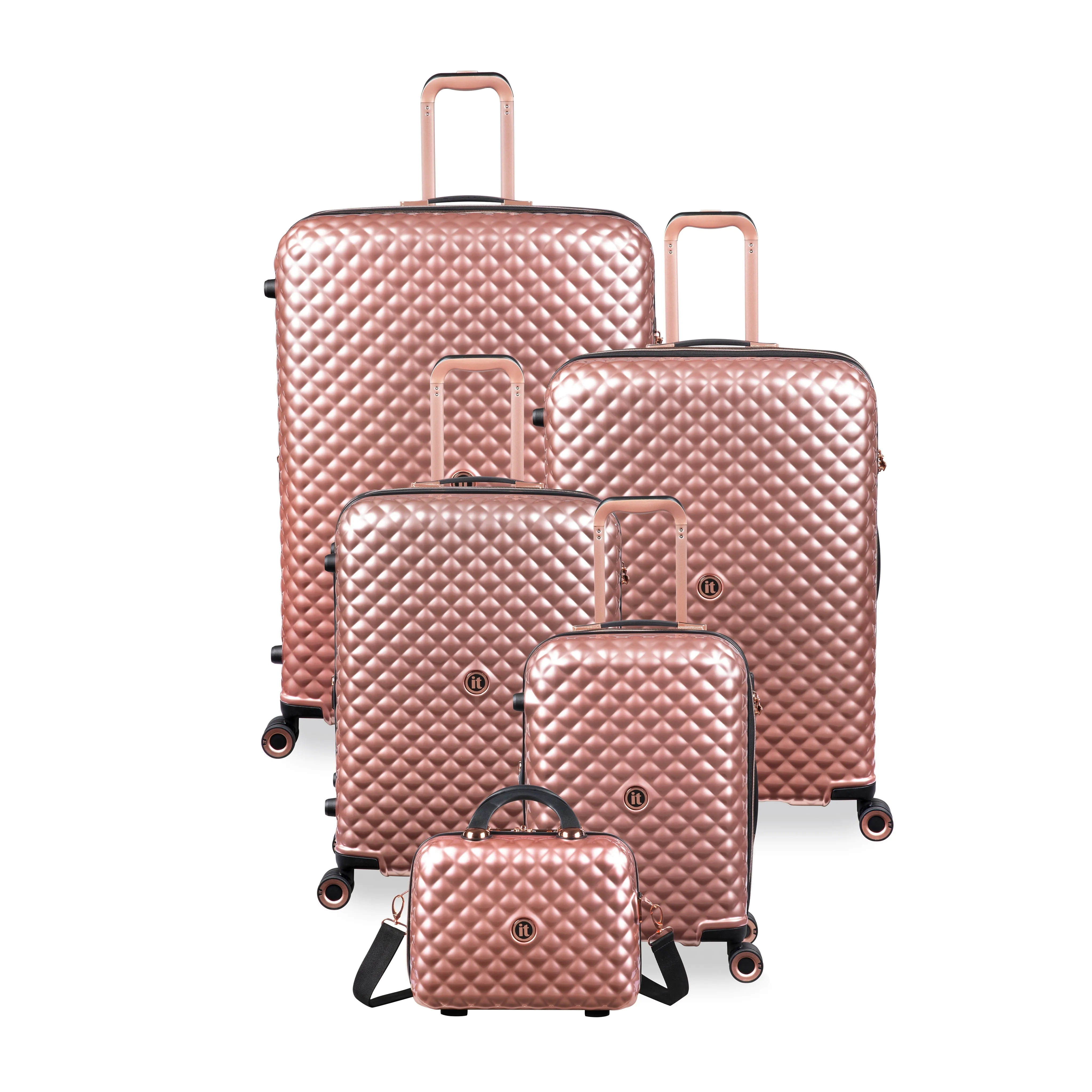 Glitzy - Large (Metallic Rose Gold)