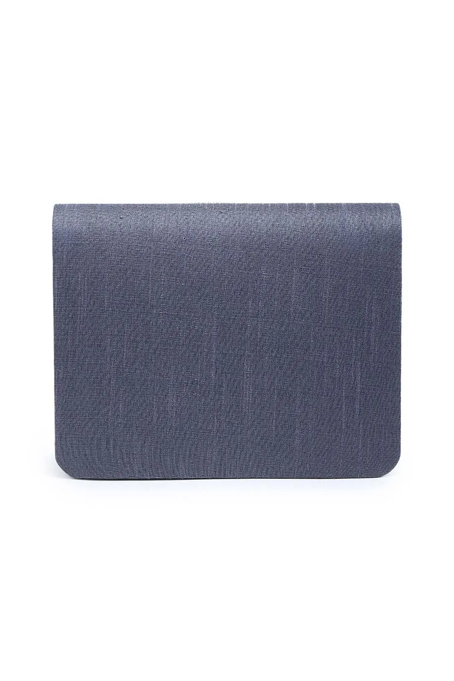 Grey Sequins Toucan Clutch