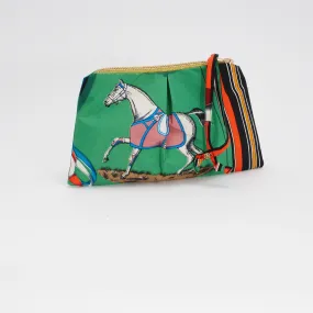 Hampton Road Designs Couvetures et Tenues Scarf Scarf Clutch (Upcycled From Hermes Scarf)