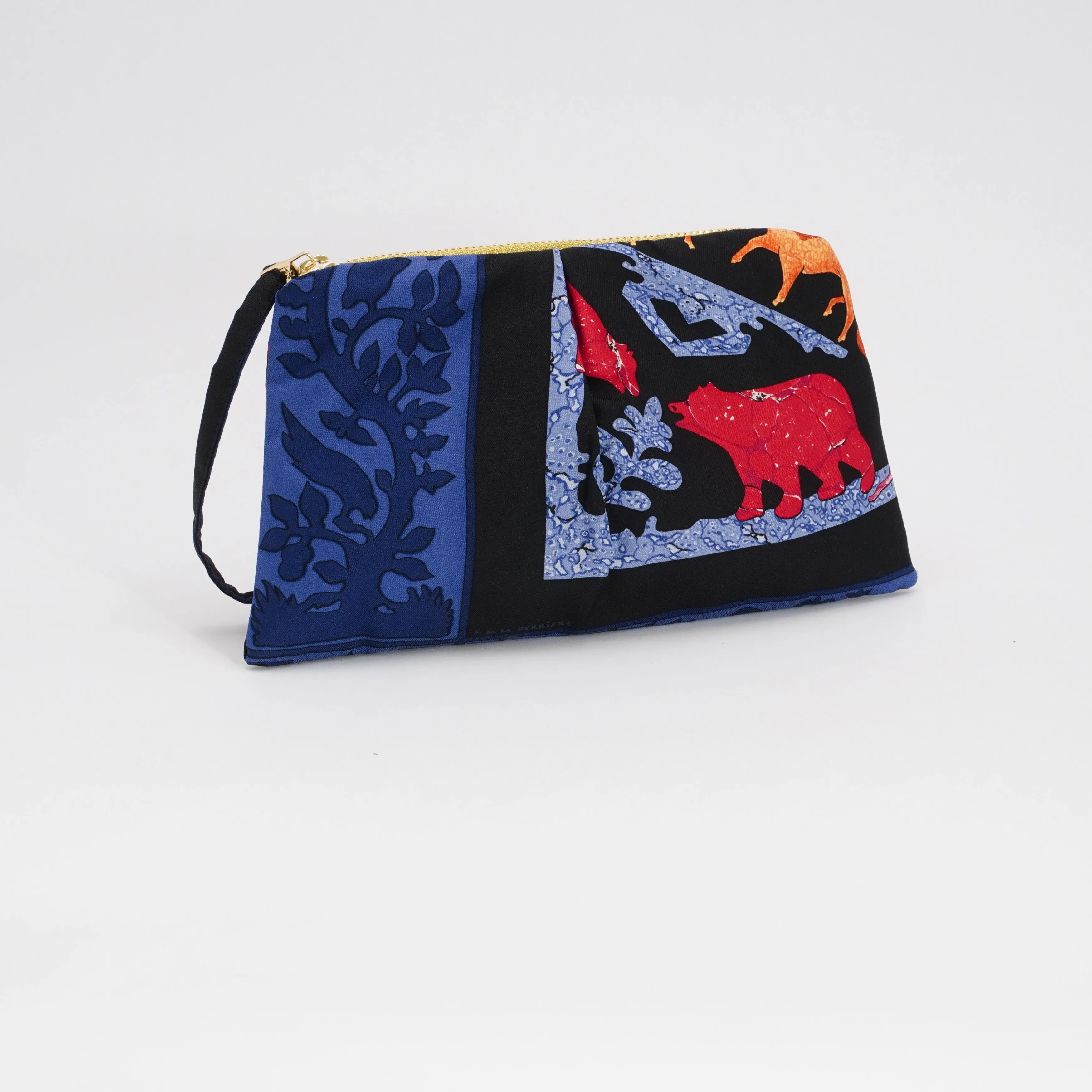Hampton Road Designs Early America Scarf Clutch (Upcycled From Hermes Scarf)