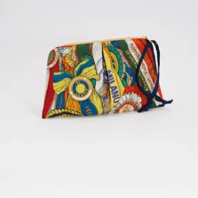 Hampton Road Designs Equestrian Ribbons Scarf Clutch (Upcycled From Gucci Scarf)