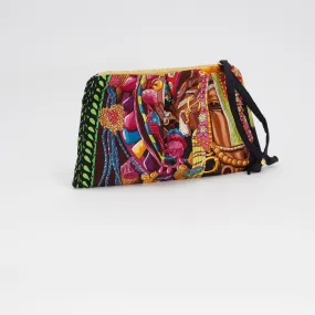 Hampton Road Designs La Danse Du Cheval Marwari Scarf Clutch (Upcycled From Hermes Scarf)