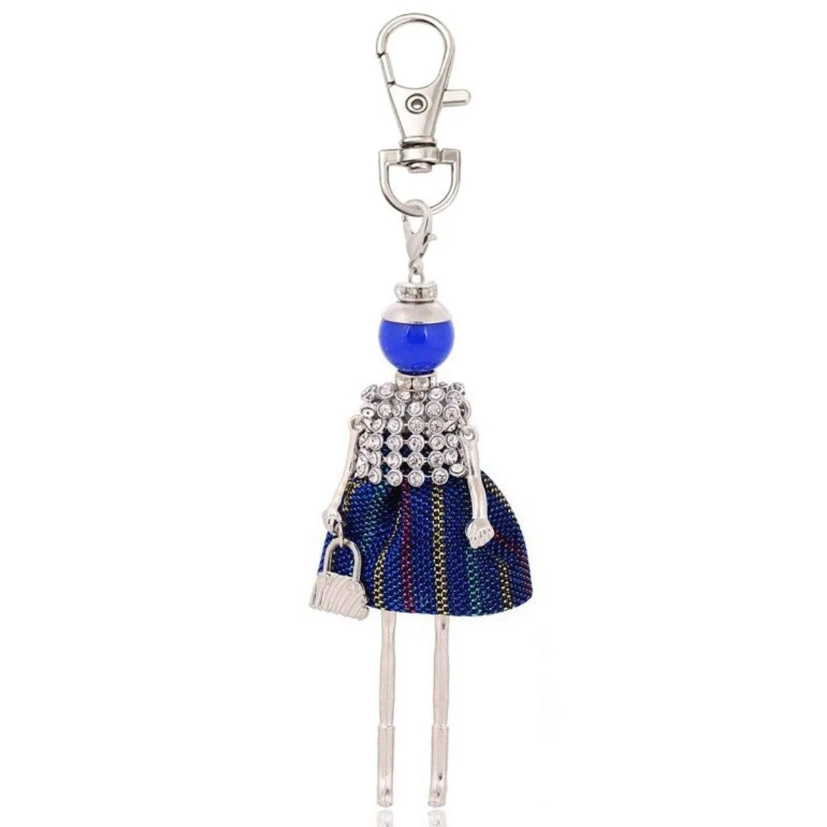 Handmade Fashionista Elegant Keychain Dolls