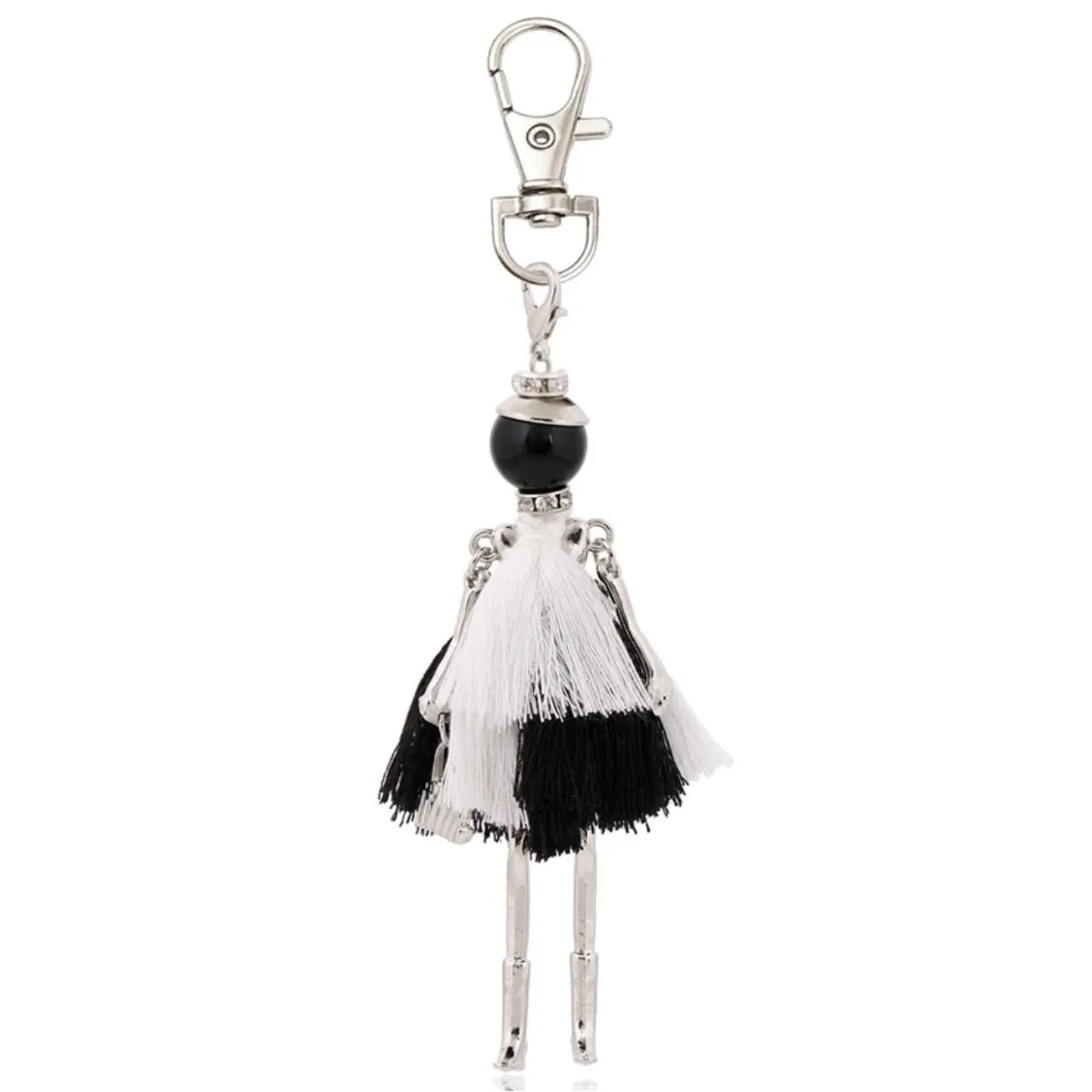 Handmade Fashionista Elegant Keychain Dolls