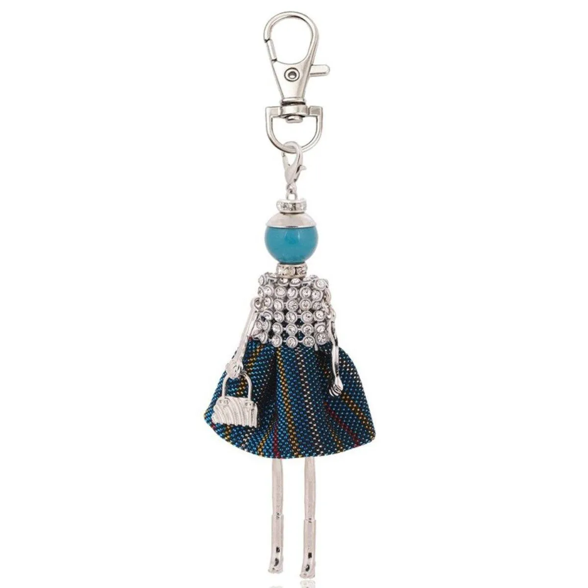 Handmade Fashionista Elegant Keychain Dolls