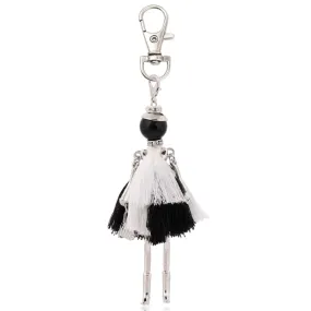 Handmade Fashionista Elegant Keychain Dolls