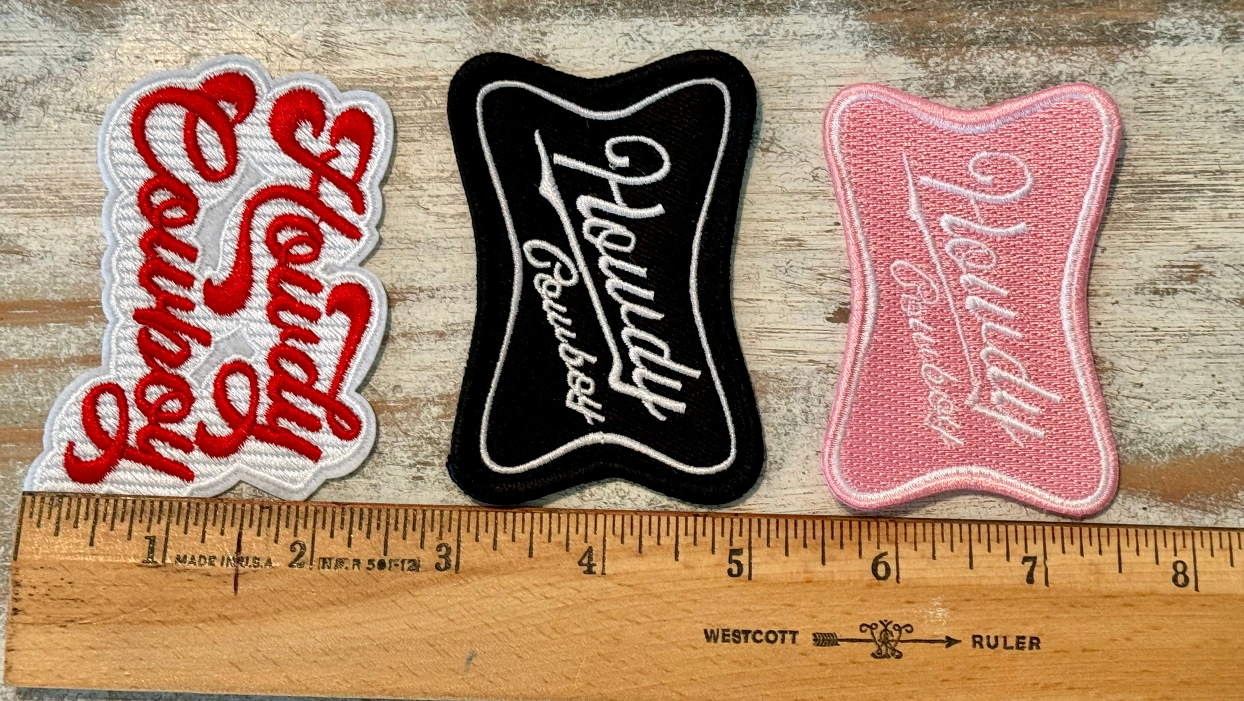 Howdy Cowboy Iron On Patches