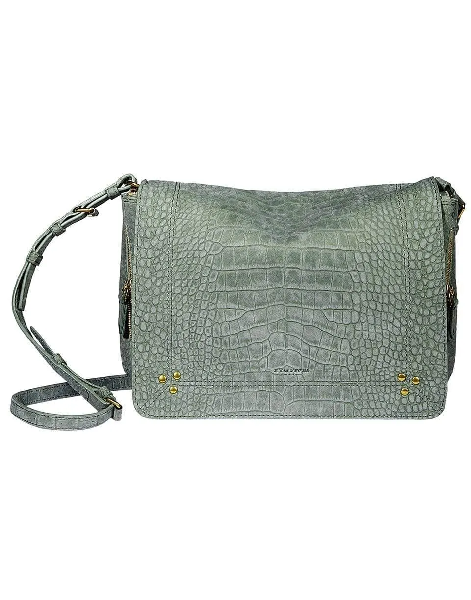 Igor Croco Lichen Nubuck Shoulder Bag