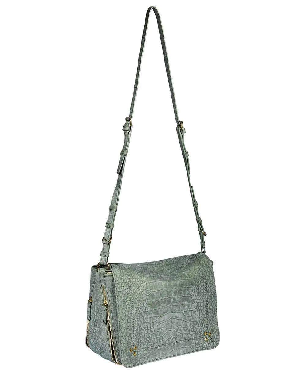 Igor Croco Lichen Nubuck Shoulder Bag