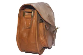 Leather Crossbody Messenger Bag