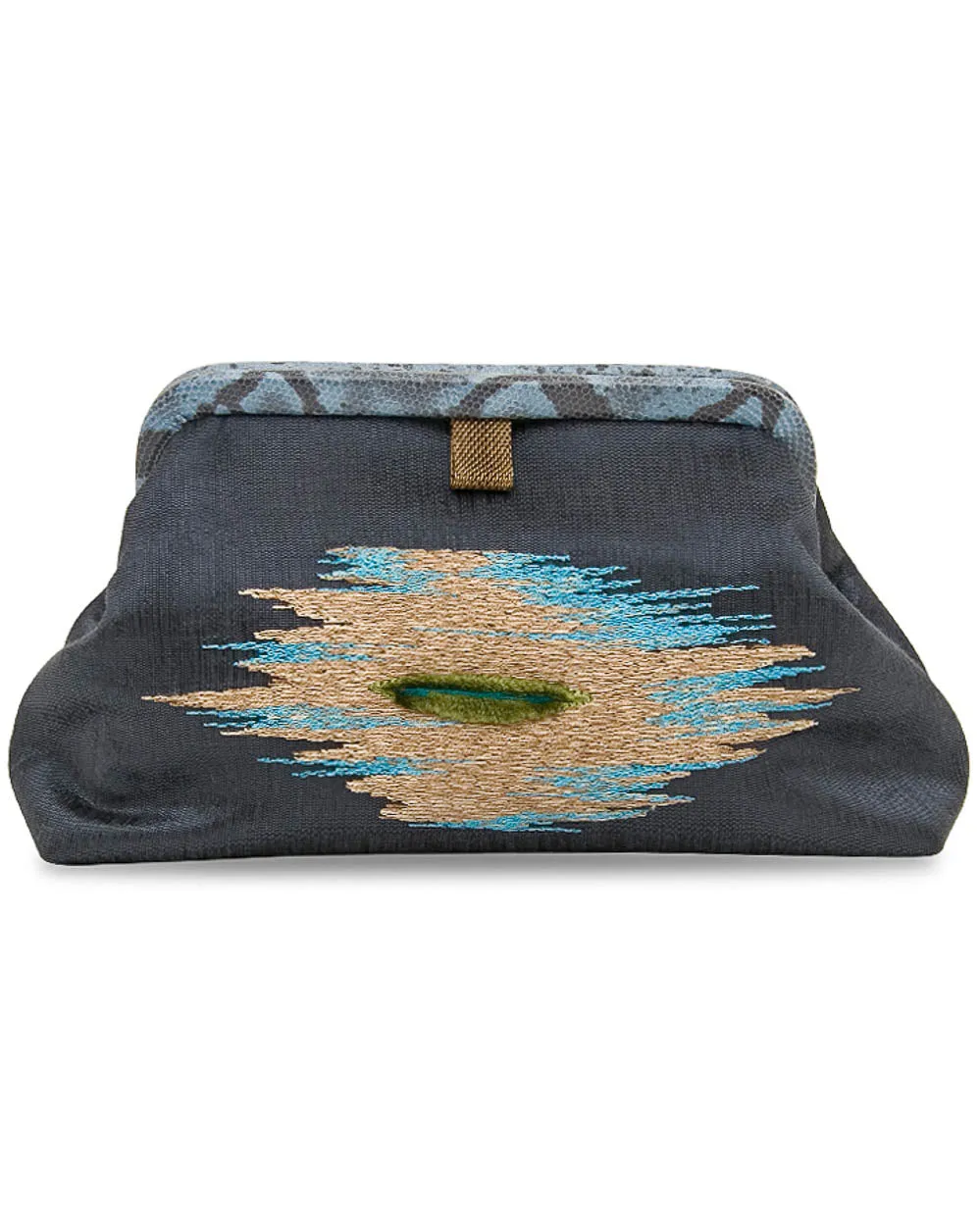 Liette Clutch in Navy