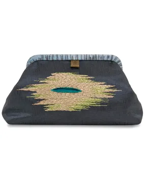 Liette Clutch in Navy