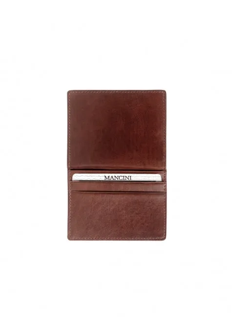 Mancini Casablanca Men’s Billfold with Removable Passcase