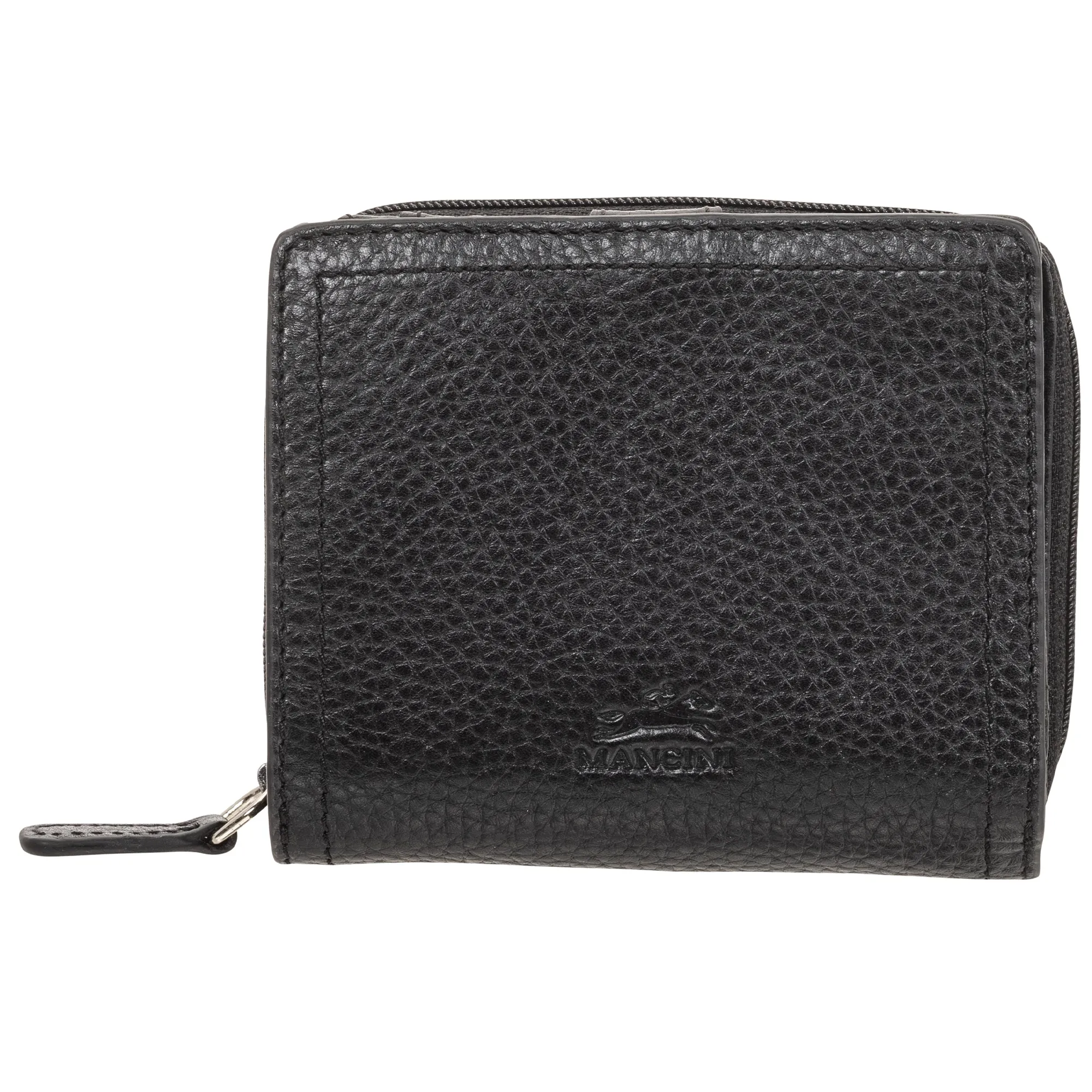 Mancini Pebbled Ladies’ RFID Small Clutch Wallet