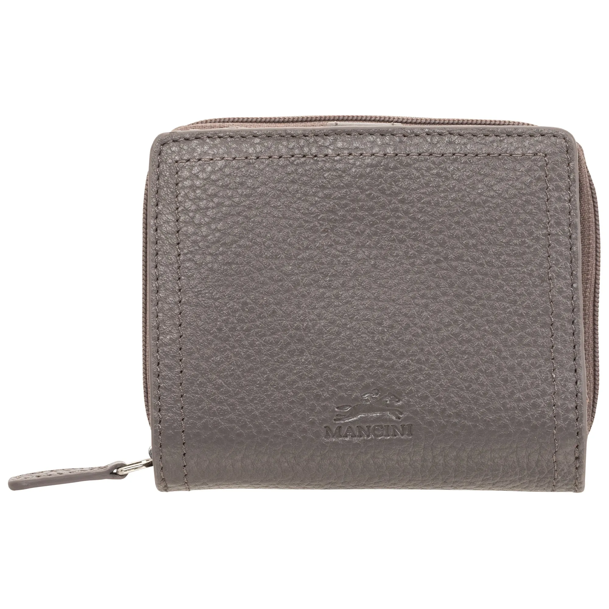 Mancini Pebbled Ladies’ RFID Small Clutch Wallet