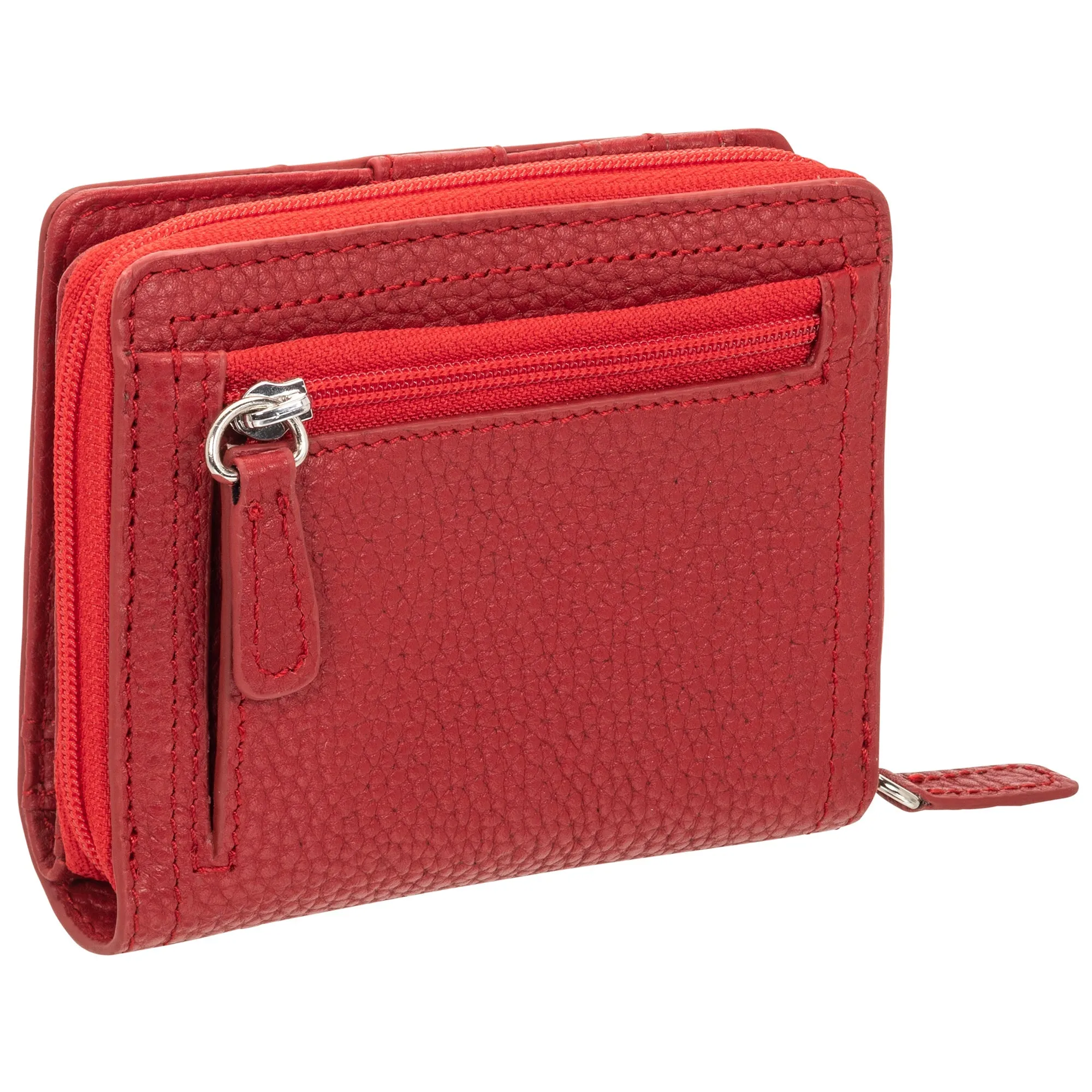 Mancini Pebbled Ladies’ RFID Small Clutch Wallet