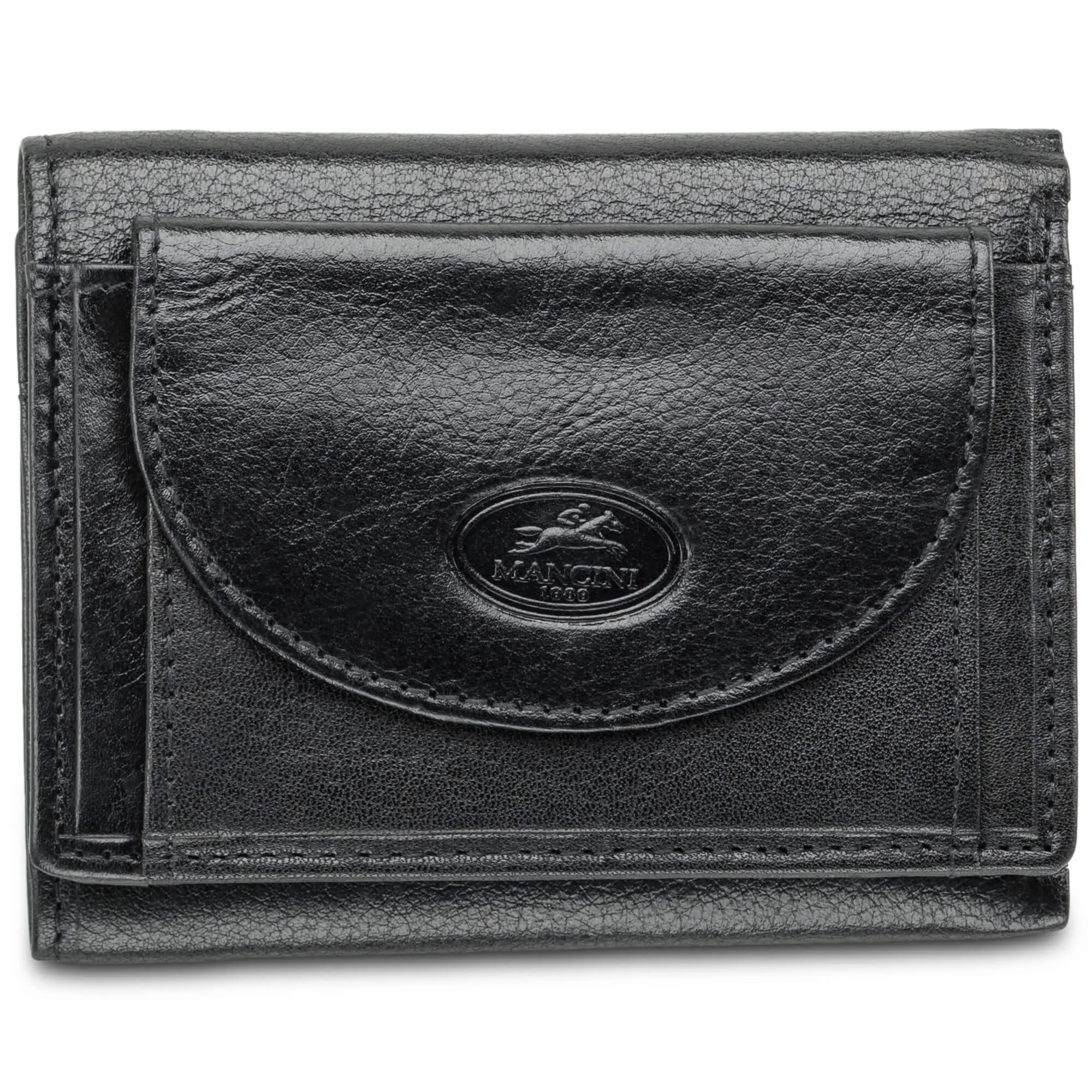Mancini RFID Secure Trifold Wing Wallet