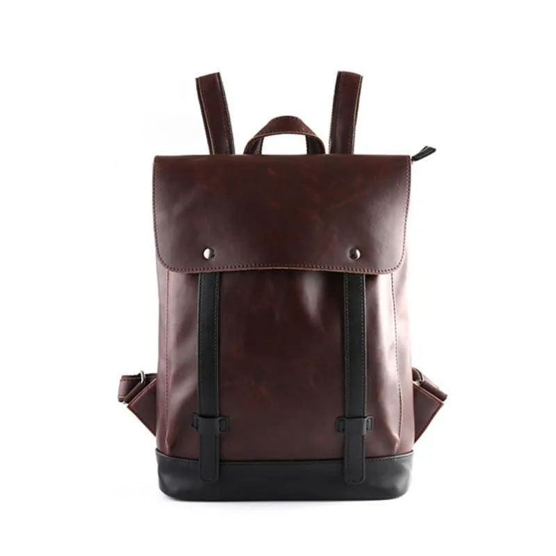 Men's Trendy Retro Preppy Backpack