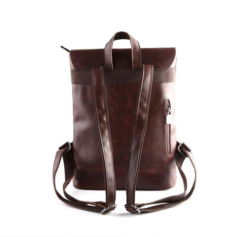 Men's Trendy Retro Preppy Backpack