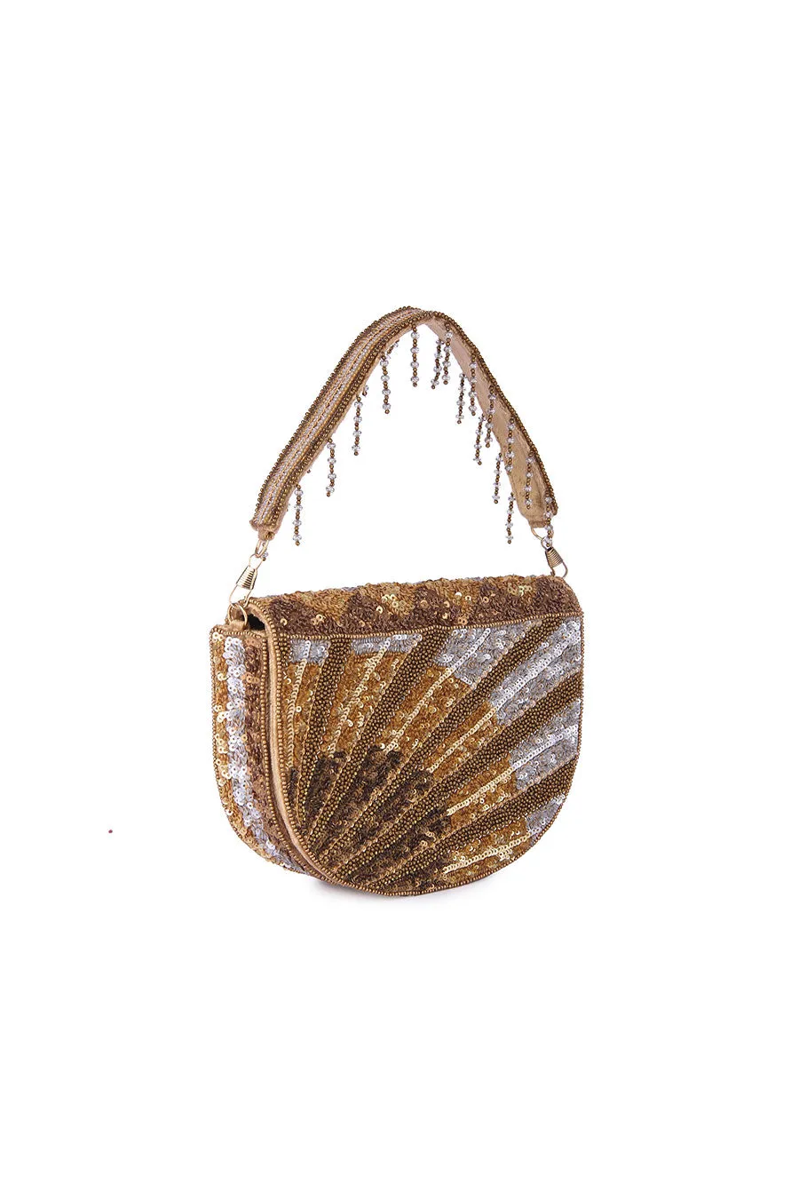 Multicolour Mihira Hand-Embroidered Clutch