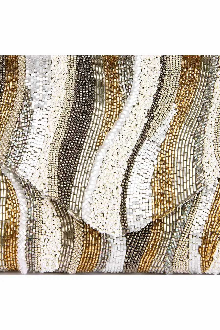 Multicolour Moutjza Hand-Embroidered Clutch
