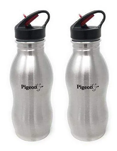 Pigeon Stainless Steel Swig Water Bottle 500ml (Set of 2)