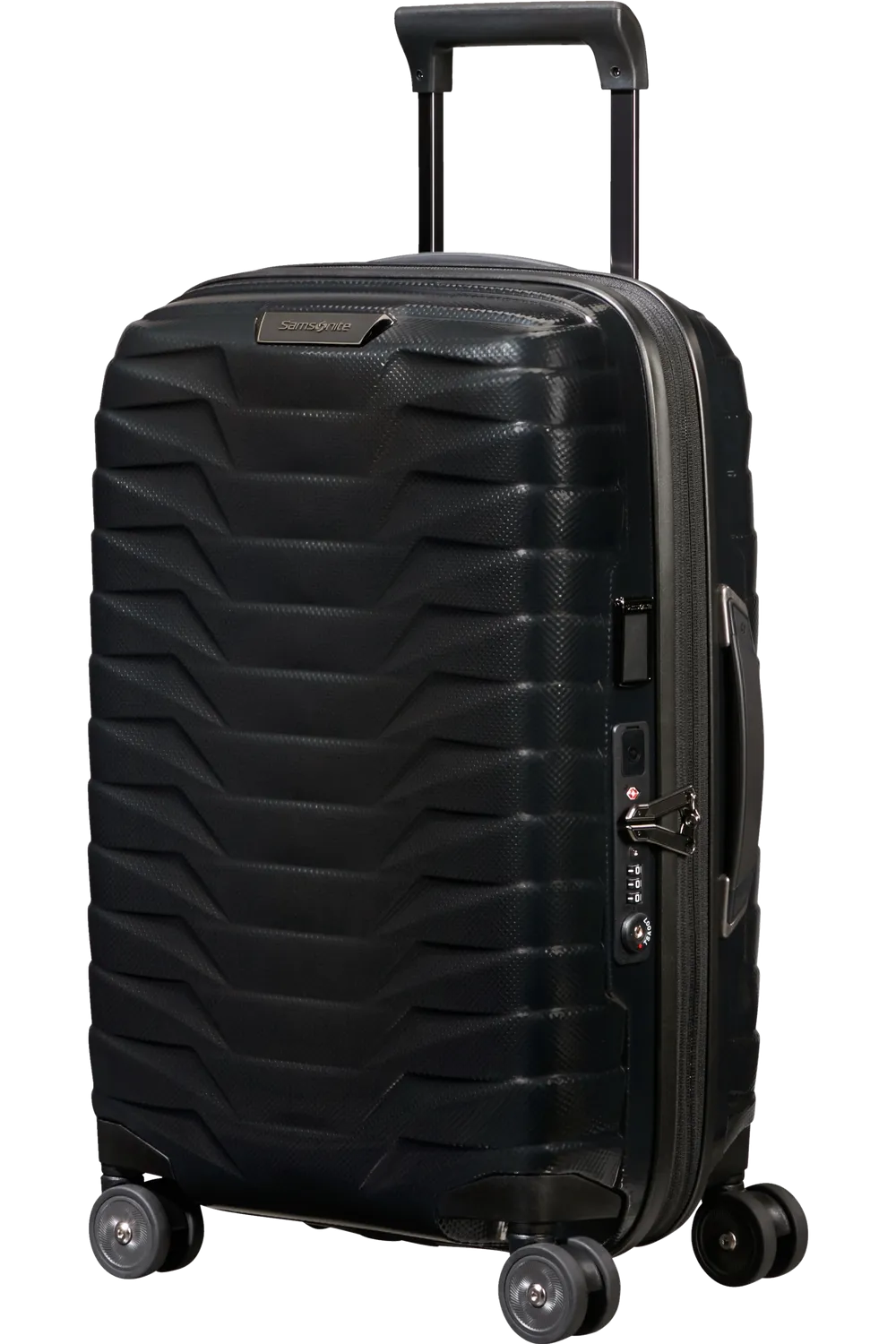 PROXIS 55cm (23/26cm) Spinner Expandable (4 wheels) - Black