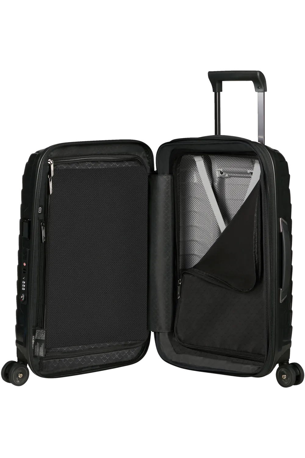 PROXIS 55cm (23/26cm) Spinner Expandable (4 wheels) - Black