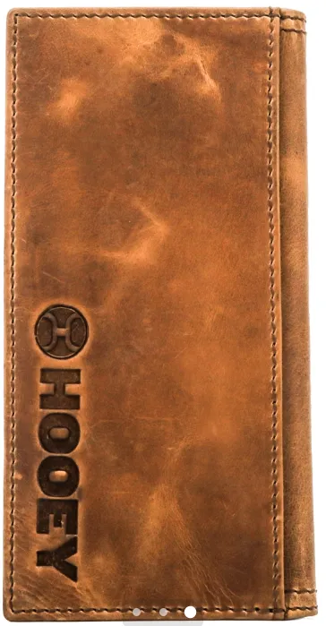 "Hooey Original" Laser Cut Hands-Up Hooey Logo Rodeo Wallet with Sunset Serape Print Inlay