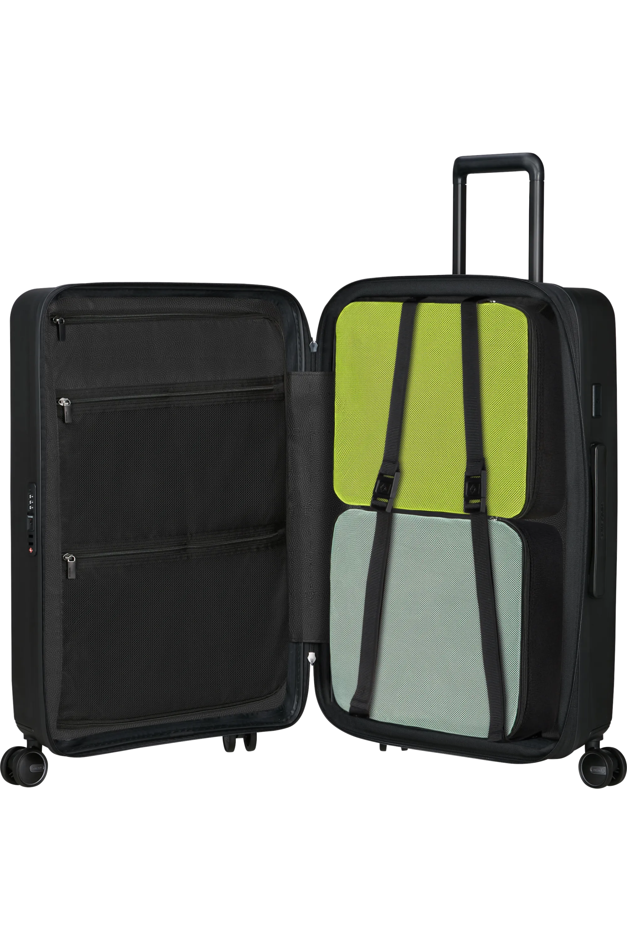 RESTACKD Spinner Expandable (4 wheels) 68cm - Black