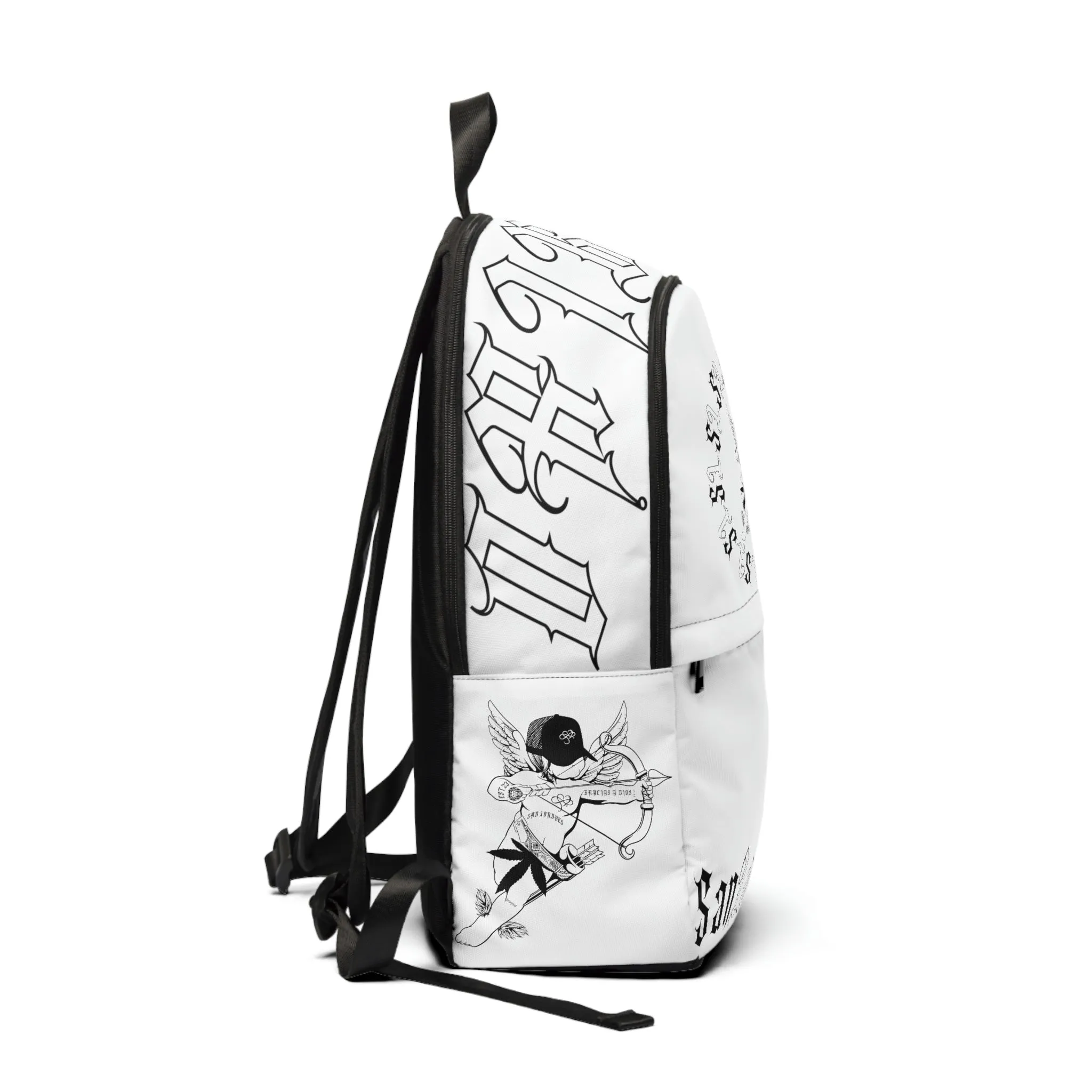 San Londres white back pack