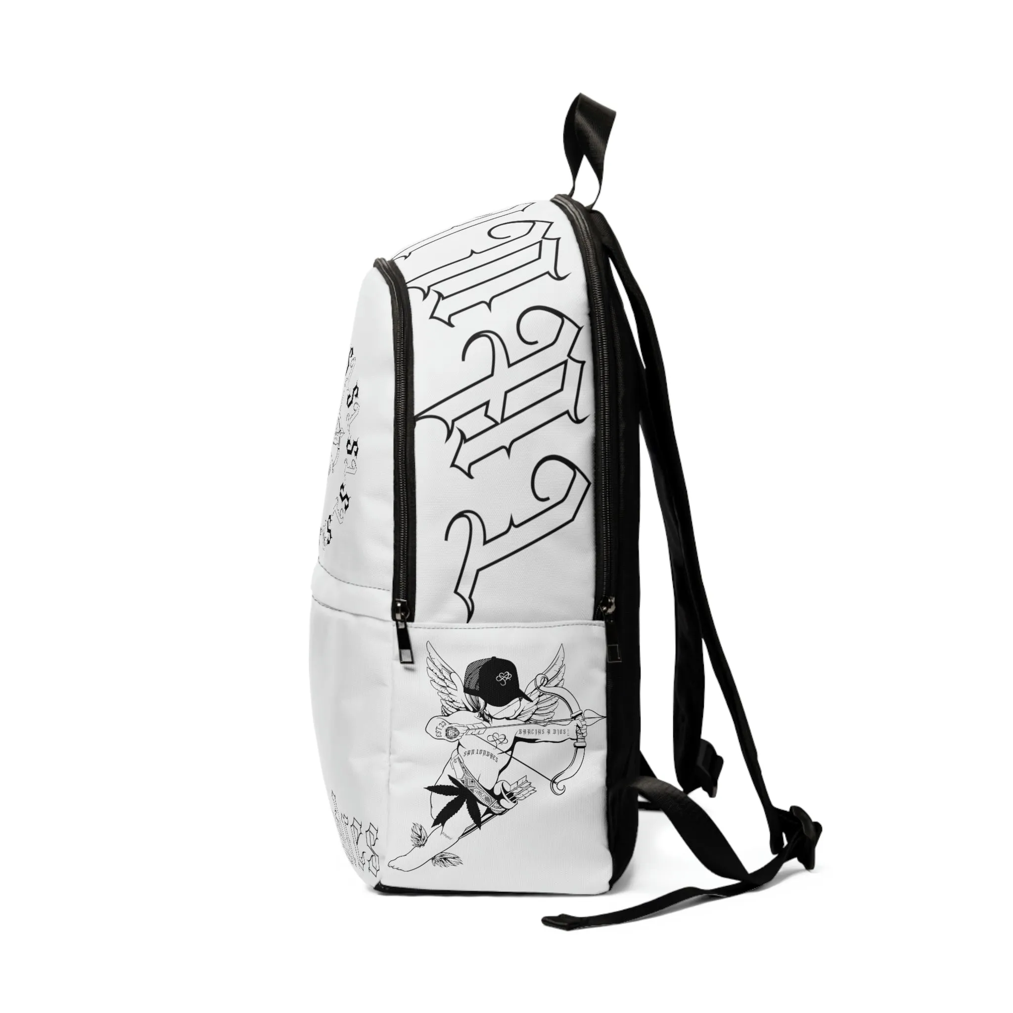 San Londres white back pack