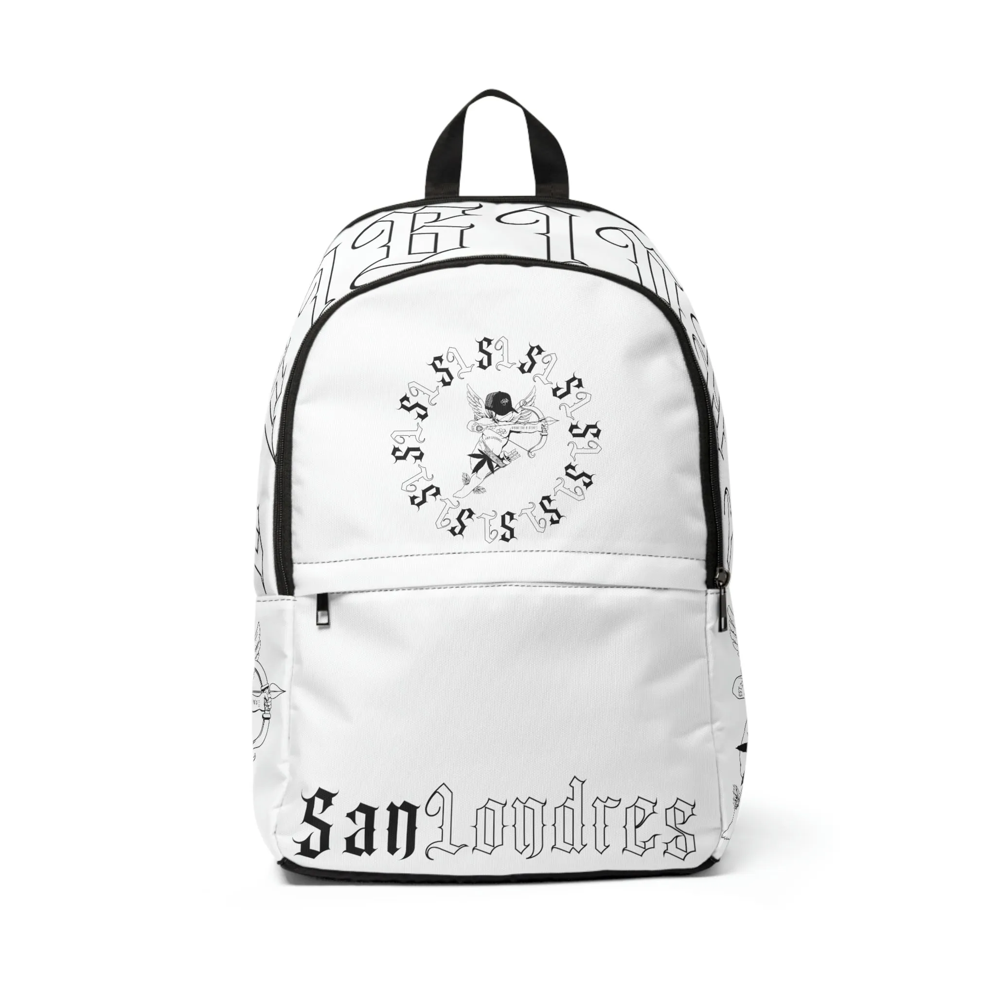 San Londres white back pack