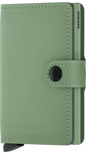 SECRID - Miniwallet - Yard Powder Pistachio