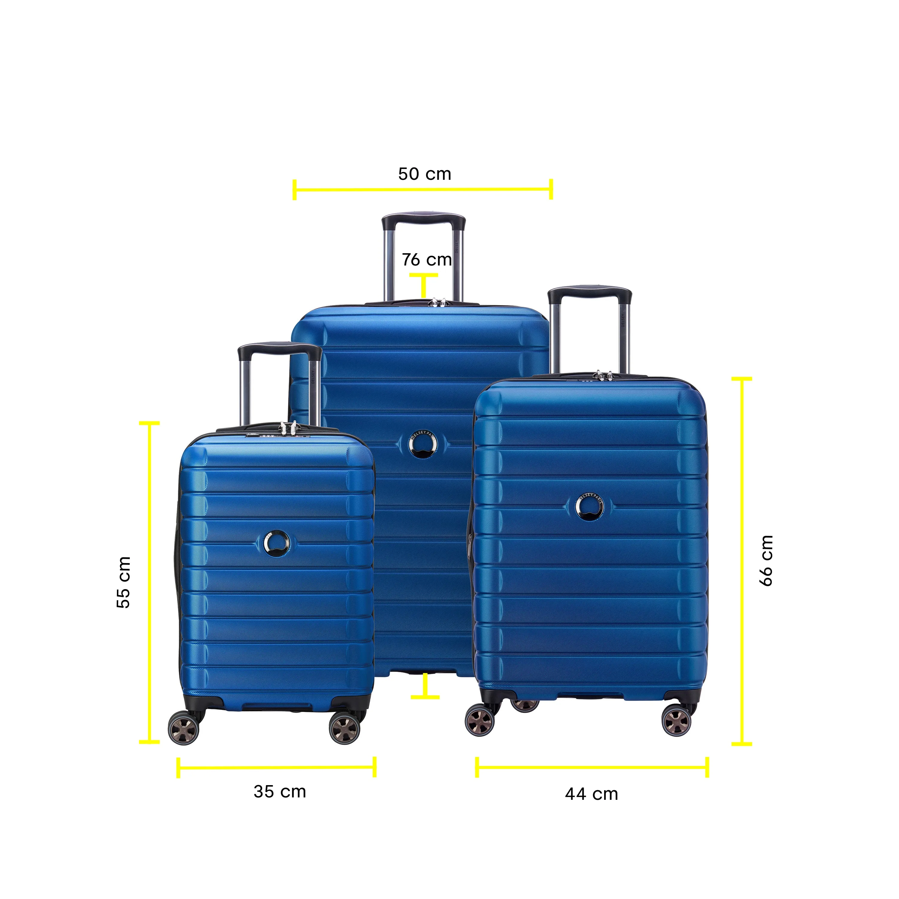SHADOW 5.0 - Set 3 Expandable Suitcases (L-75cm) (M-66cm) (S-55cm)